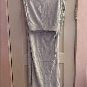 Fashion Nova Sparkling Silver Trousers